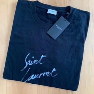 サンローラン(Saint Laurent)のレディース  サンローラン Saint Laurent ロゴ Tシャツ(Tシャツ(半袖/袖なし))