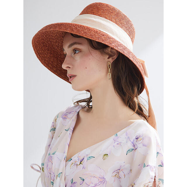 eimy istoire Long Ribbon Casablanca hat