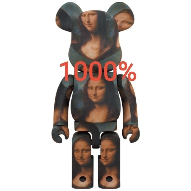 MEDICOM TOY(メディコムトイ)のBE@RBRICK DE VINCI Mona Lisa 1000% エンタメ/ホビーのフィギュア(その他)の商品写真