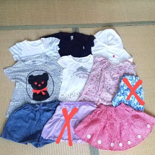 値下げ 女の子夏服まとめ売り  100～110(その他)