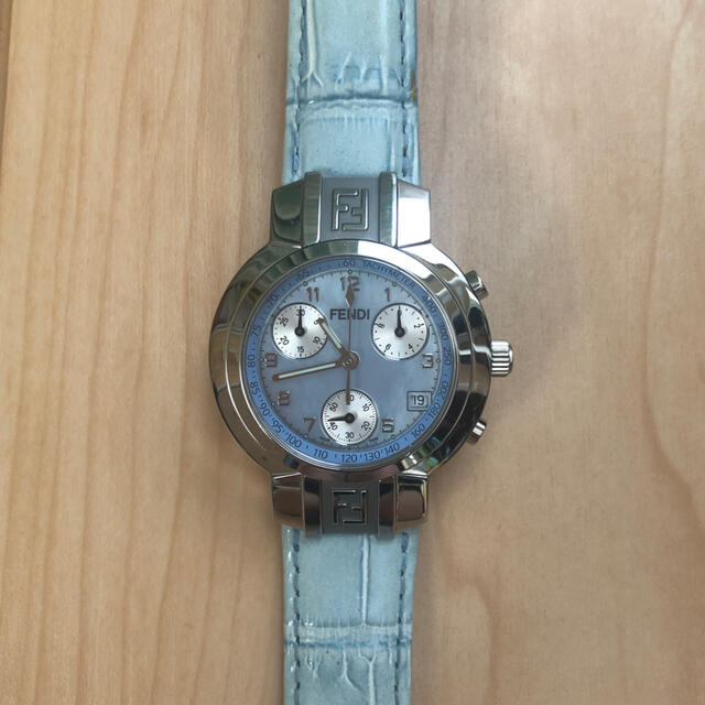 純正新販売 FENDI フェンディ/ レディース腕時計　水色