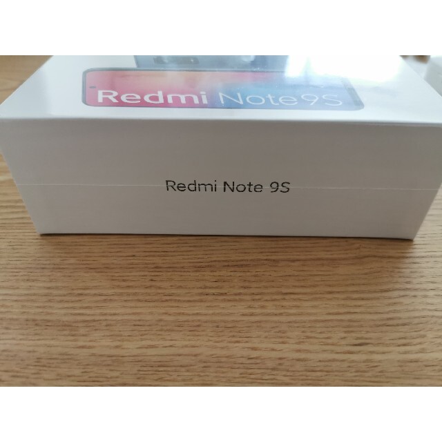 新品未開封 Redmi note 9S オーロラブルー 4+64GB