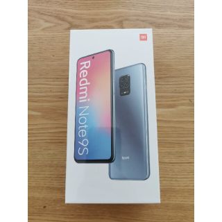 アンドロイド(ANDROID)の新品未開封 Redmi note 9S オーロラブルー 4+64GB(スマートフォン本体)