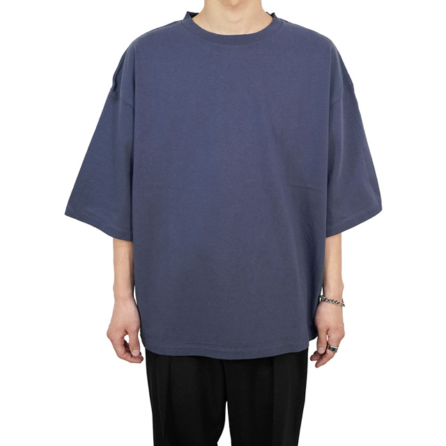 UNUSED - 美品 UNUSED 21SS Short Sleeve T-Shirt ネイビーの UNUSED - 美品 UNUSED 21SS Short Sleeve T-Shirt ネイビーの