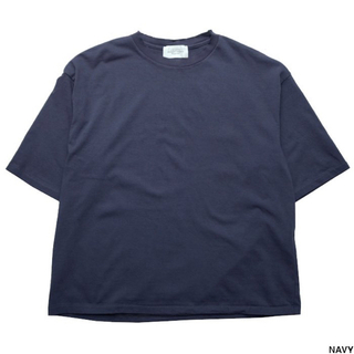 UNUSED - 美品 UNUSED 21SS Short Sleeve T-Shirt ネイビーの通販 by