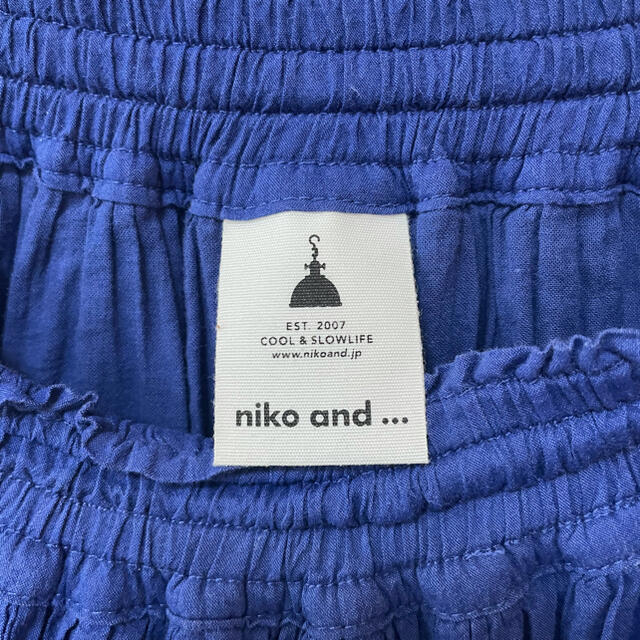 niko and...(ニコアンド)のコットンボイルロングスカート レディースのスカート(ロングスカート)の商品写真
