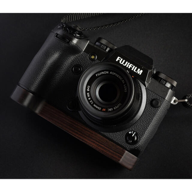 新品 FUJIFILM フジフイルム XH1用 ハンドグリップ（黒檀/エボニー)デジタル一眼