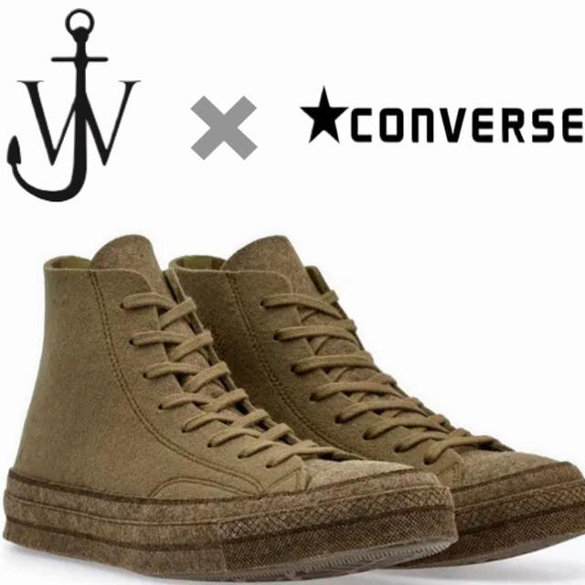 J.W.ANDERSON(ジェイダブリューアンダーソン)の新品未使用★jwanderson converse チャックテイラー スニーカー メンズの靴/シューズ(スニーカー)の商品写真