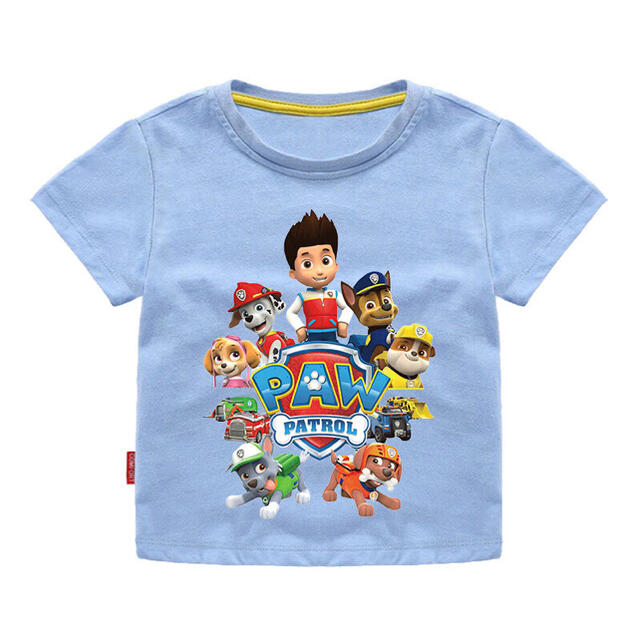 パウパトロール Tシャツ 120サイズ ＃T32 キッズ/ベビー/マタニティのキッズ服男の子用(90cm~)(Tシャツ/カットソー)の商品写真