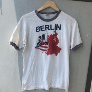 ヘインズ(Hanes)の70s vintage ringer tee hanes berlin(Tシャツ/カットソー(半袖/袖なし))