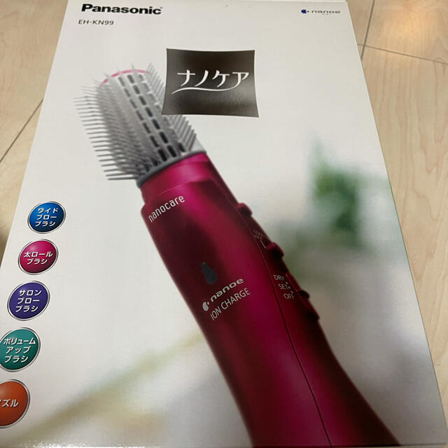 Panasonic(パナソニック)のPanasonicナノケアくるくるドライヤーパナソニックナノイー スマホ/家電/カメラの美容/健康(ドライヤー)の商品写真