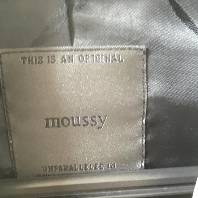 moussy(マウジー)のmoussy 本革 ラム革 ライダース レディースのジャケット/アウター(ライダースジャケット)の商品写真