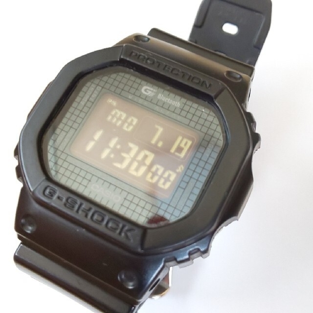 CASIO(カシオ)のG-SHOCK BLUETOOTH GB-5600B-1BJF 取説つき メンズの時計(腕時計(デジタル))の商品写真