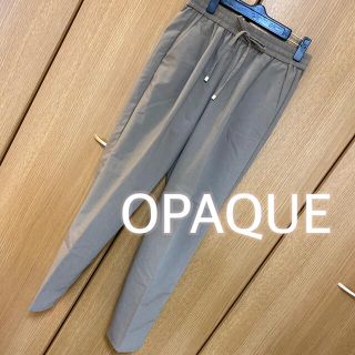 オペーク(OPAQUE)のOPAQUE パンツ　S オフィス(クロップドパンツ)