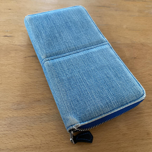 オシャレ✳︎JACQUES LE CORREダメージ加工デニム長財布 ウォレット オシャレ✳︎JACQUES LE CORREダメージ加工デニム長財布 ウォレット