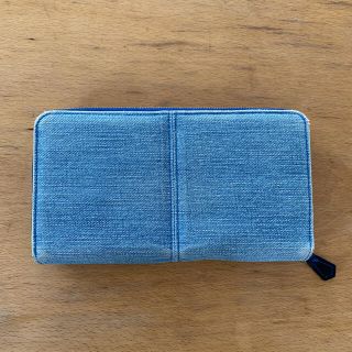 H.P.FRANCE - オシャレ✳︎JACQUES LE CORREダメージ加工デニム長財布