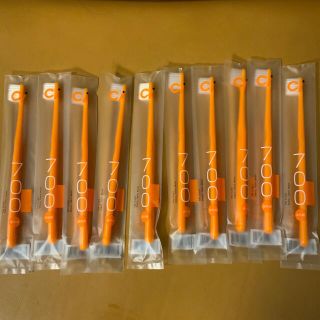 Ciメディカル　超極細　オレンジ　10本セット(歯ブラシ/デンタルフロス)