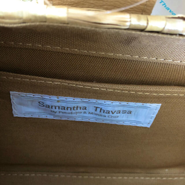Samantha Thavasa(サマンサタバサ)の【新品】サマンサタバサ　カゴバック　ペネロペコラボ レディースのバッグ(かごバッグ/ストローバッグ)の商品写真