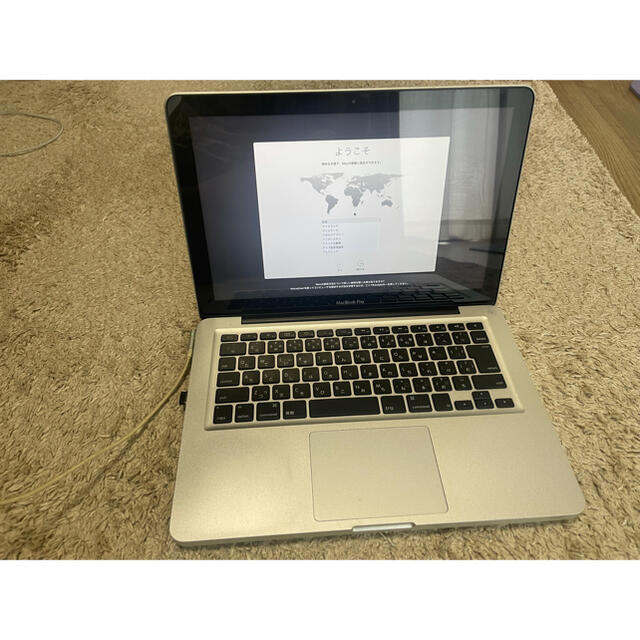 Apple(アップル)のMacbook pro 2011 early 13インチ　ジャンク扱い スマホ/家電/カメラのPC/タブレット(ノートPC)の商品写真