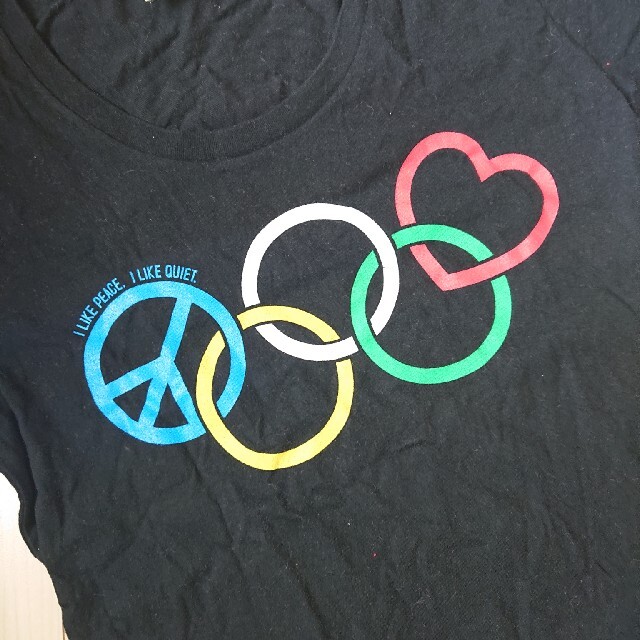 LAUNDRY(ランドリー)のランドリー オリンピック レディースTシャツ ブラック M レディースのトップス(Tシャツ(半袖/袖なし))の商品写真