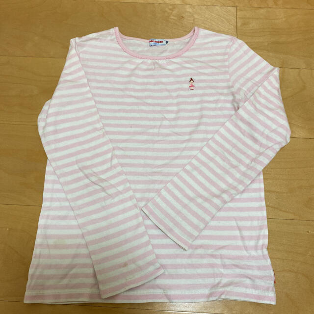 mikihouse(ミキハウス)のミキハウス　ロンT キッズ/ベビー/マタニティのキッズ服女の子用(90cm~)(Tシャツ/カットソー)の商品写真