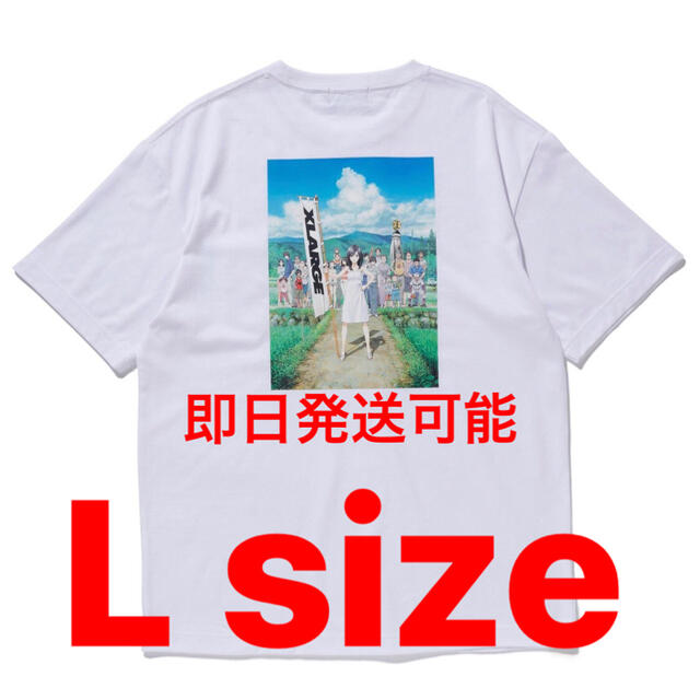XLARGE(エクストララージ)のXLARGE POCKET TEE サマーウォーズ 白色 Lサイズ メンズのトップス(Tシャツ/カットソー(半袖/袖なし))の商品写真