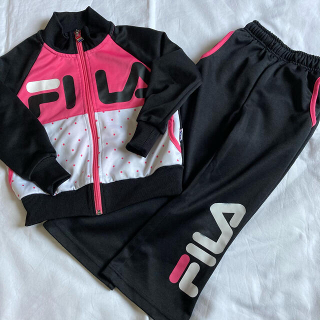 FILA(フィラ)のFILA ジャージ 上下 100~110cm キッズ/ベビー/マタニティのキッズ服女の子用(90cm~)(その他)の商品写真