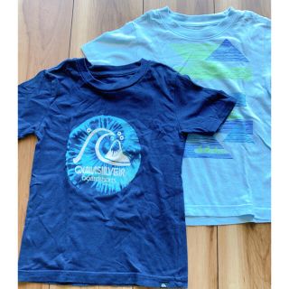 クイックシルバー(QUIKSILVER)のクイックシルバー キッズ ベビー Tシャツ 2枚組 3 90 95 サーフィン青(Tシャツ/カットソー)