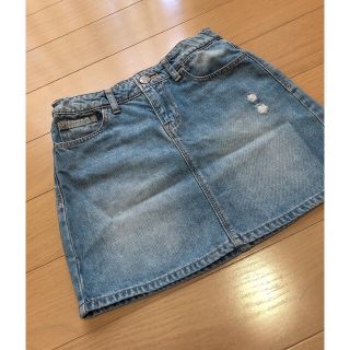 ギャップキッズ(GAP Kids)の【GAP kids】ダメージデニム　130cm(スカート)