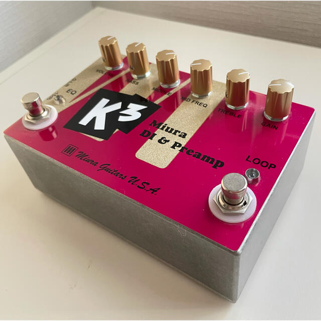 美品　K3 Miura DI & Preamp エフェクター