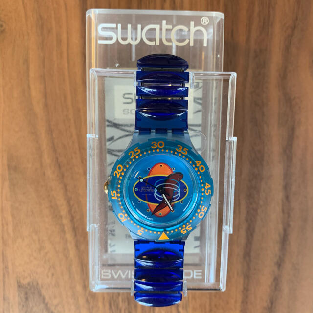 swatch(スウォッチ)のヴィンテージ　SWATCH SCUBA２００　スウォッチ　ユーズド メンズの時計(腕時計(アナログ))の商品写真