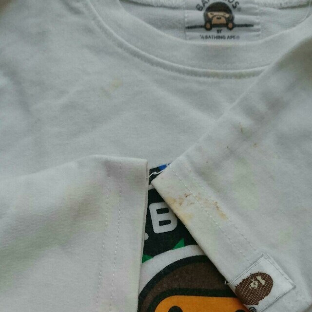 A BATHING APE(アベイシングエイプ)のアベイシングエイプ  BAPE KIDS マイロ ロンティー 100 キッズ/ベビー/マタニティのキッズ服男の子用(90cm~)(Tシャツ/カットソー)の商品写真