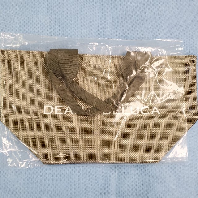 DEAN & DELUCA  メッシュ　トートバッグ　　シルバー　Sサイズ