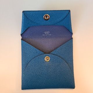 エルメス(Hermes)のエルメス　バスティア　ヴェルソ　小銭入れ　バイカラー(コインケース)