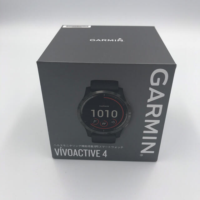 GARMIN(ガーミン)のガーミン　Vivoactive4 Black/Slate メンズの時計(腕時計(デジタル))の商品写真