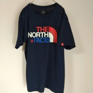 ザノースフェイス(THE NORTH FACE)のノースフェイス トリコロールTシャツ サイズL(Tシャツ/カットソー(半袖/袖なし))