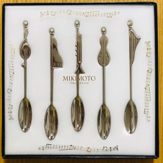 ミキモト(MIKIMOTO)のMIKIMOTO 真珠付カトラリーセット　スプーン(食器)