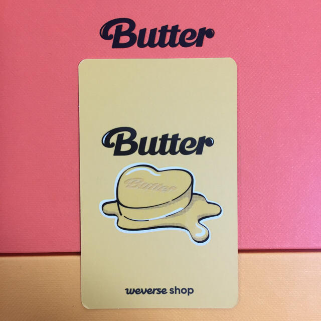 BTS butter Weverse テヒョン　トレカ　テテ　V