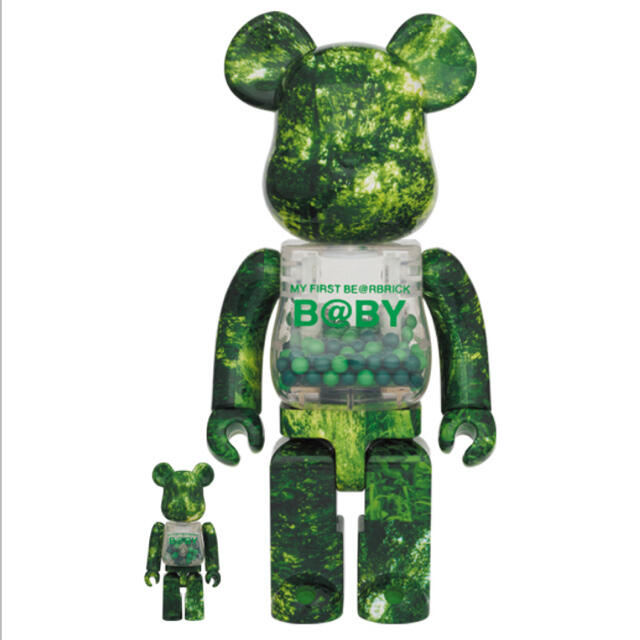 MEDICOM TOY - MY FIRST BE@RBRICK BABY FOREST GREEN Ver