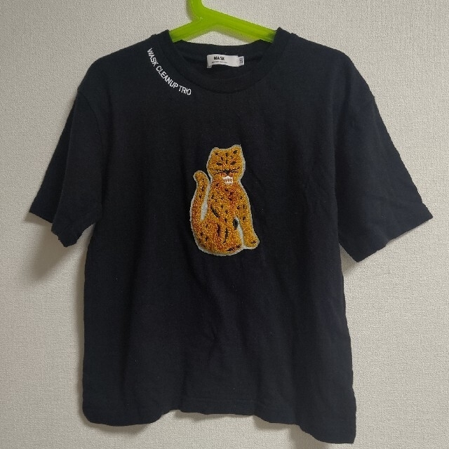 WASK(ワスク)の★yukity様専用★WASK ナレサガラワッペンTシャツ  ヒョウ 黒 120 キッズ/ベビー/マタニティのキッズ服男の子用(90cm~)(Tシャツ/カットソー)の商品写真