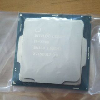 CPU i7-7700　中古 3.60GHZ(PCパーツ)