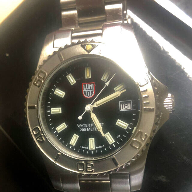 Luminox(ルミノックス)の極上美品LUMI NOX レアーシリーズ ref1580divers86500円 メンズの時計(腕時計(アナログ))の商品写真