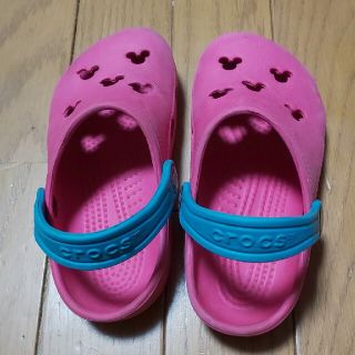 クロックス(crocs)のディズニー クロックスサンダル キッズ⑩⑪ 17.5～18㎝(その他)