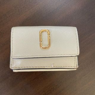 マークジェイコブス(MARC JACOBS)の【使用品】MARK JACOBS★SNAPSHOT 三つ折りミニ財布(財布)