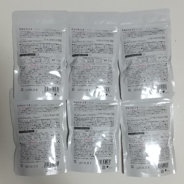 新品未開封】【匿名配送】エクエル 120粒入り(約30日分) ※6個セット ... 【新品未開封】【匿名配送】エクエル 120粒入り(約30日分) ※6個セット