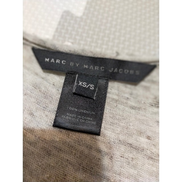 MARC BY MARC JACOBS(マークバイマークジェイコブス)のロング丈 リネン Tシャツ レディースのトップス(カットソー(半袖/袖なし))の商品写真