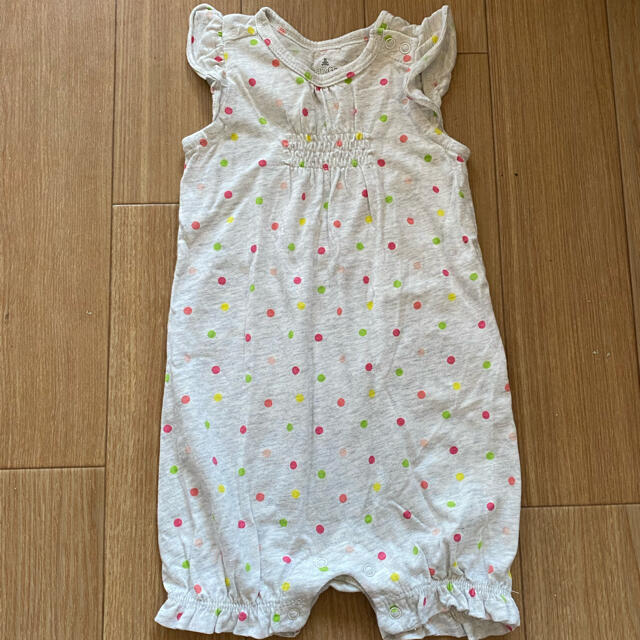 babyGAP(ベビーギャップ)のBaby GAP：ロンパース60センチ キッズ/ベビー/マタニティのベビー服(~85cm)(ロンパース)の商品写真