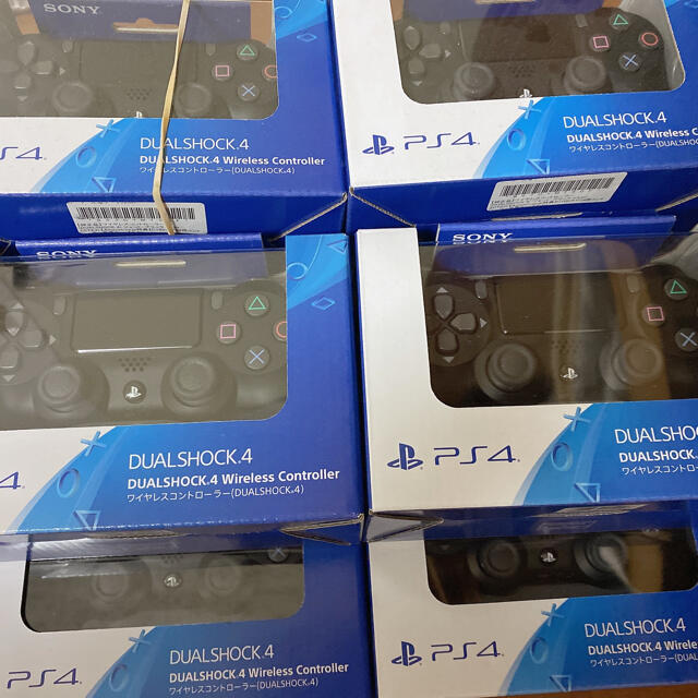 PlayStation4(プレイステーション4)のDUALSHOCK黒合計10個セット！ps4コントローラー! エンタメ/ホビーのゲームソフト/ゲーム機本体(その他)の商品写真