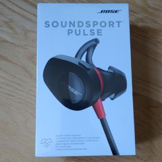 BOSE Soundsport Pulse Red イヤホン新品未開封(ヘッドフォン/イヤフォン)