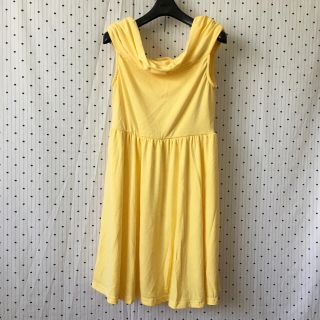 グレイル(GRL)のGRL グレイル　ワンピース　yellow   M(ひざ丈ワンピース)